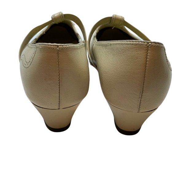 Charm Step Shoes Vintage Cream Charm Step Mary Jane Heels Poshmark